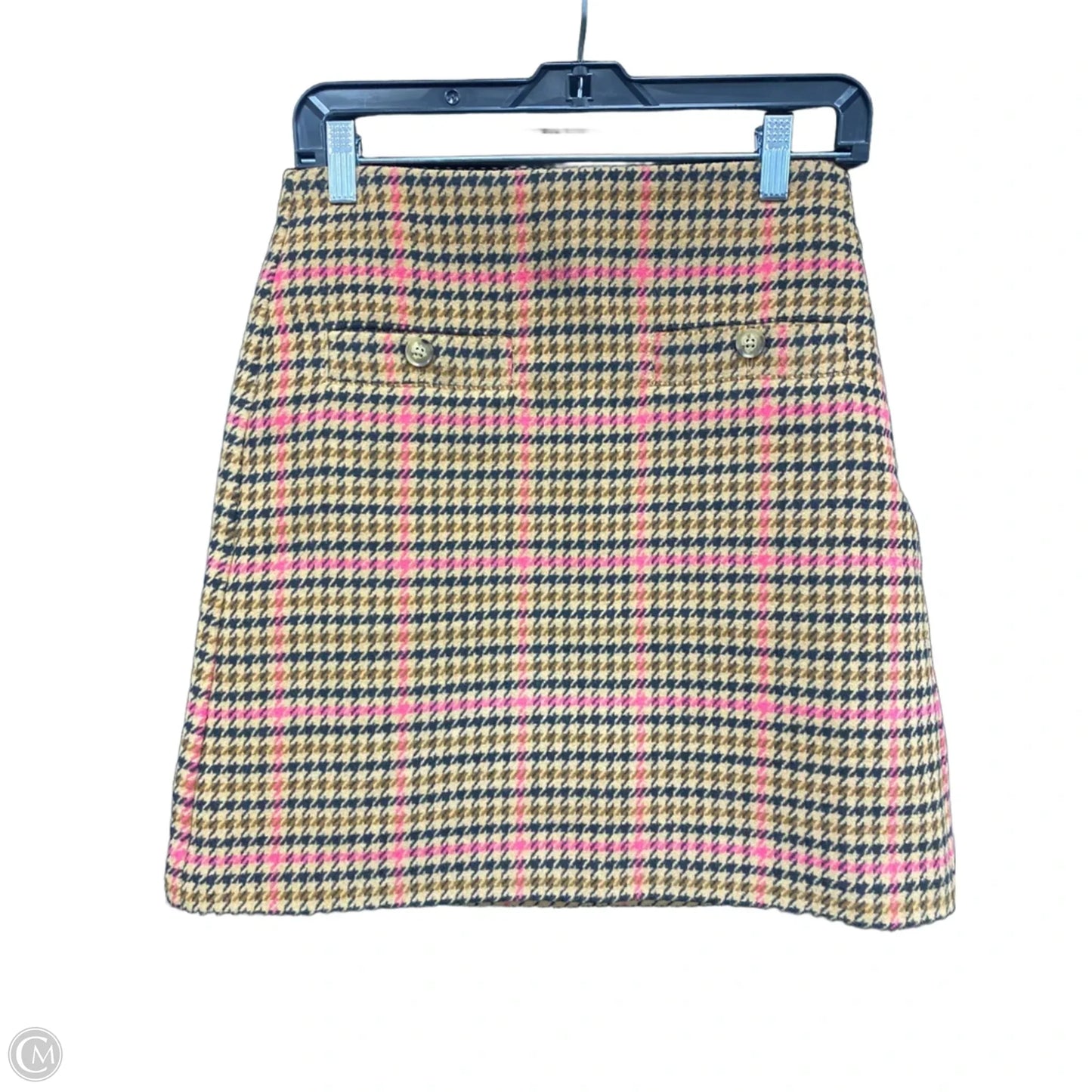 Skirt Mini & Short By Loft In Pink & Tan, Size: 0