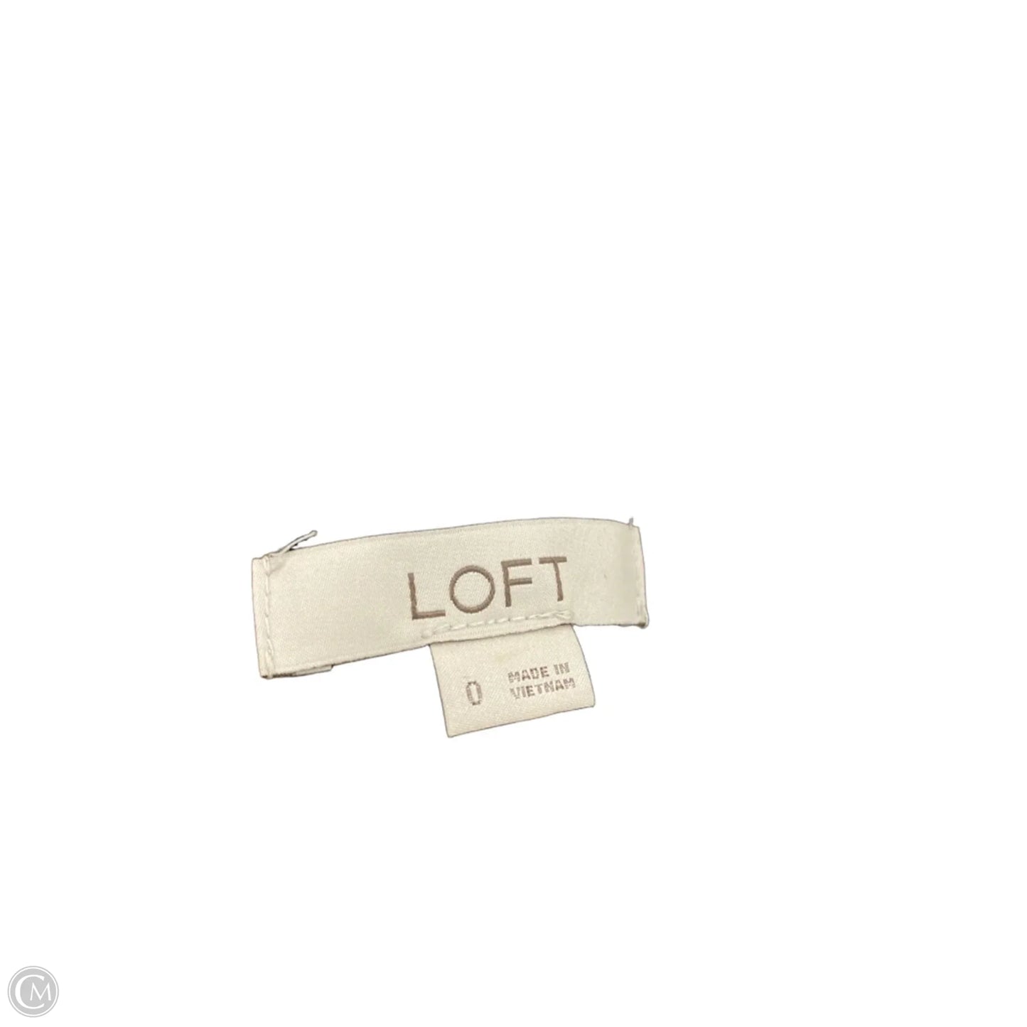 Skirt Mini & Short By Loft In Pink & Tan, Size: 0