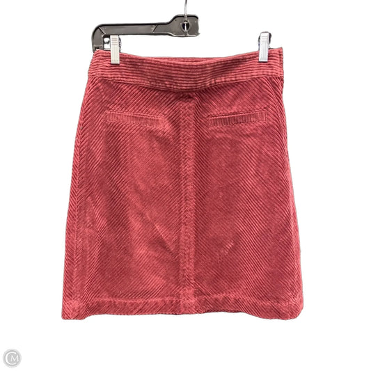 Skirt Mini & Short By Talbots In Maroon, Size: 2