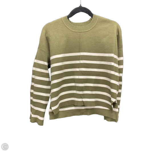 Sweater By For The Republic In Cream & Green, Size: S