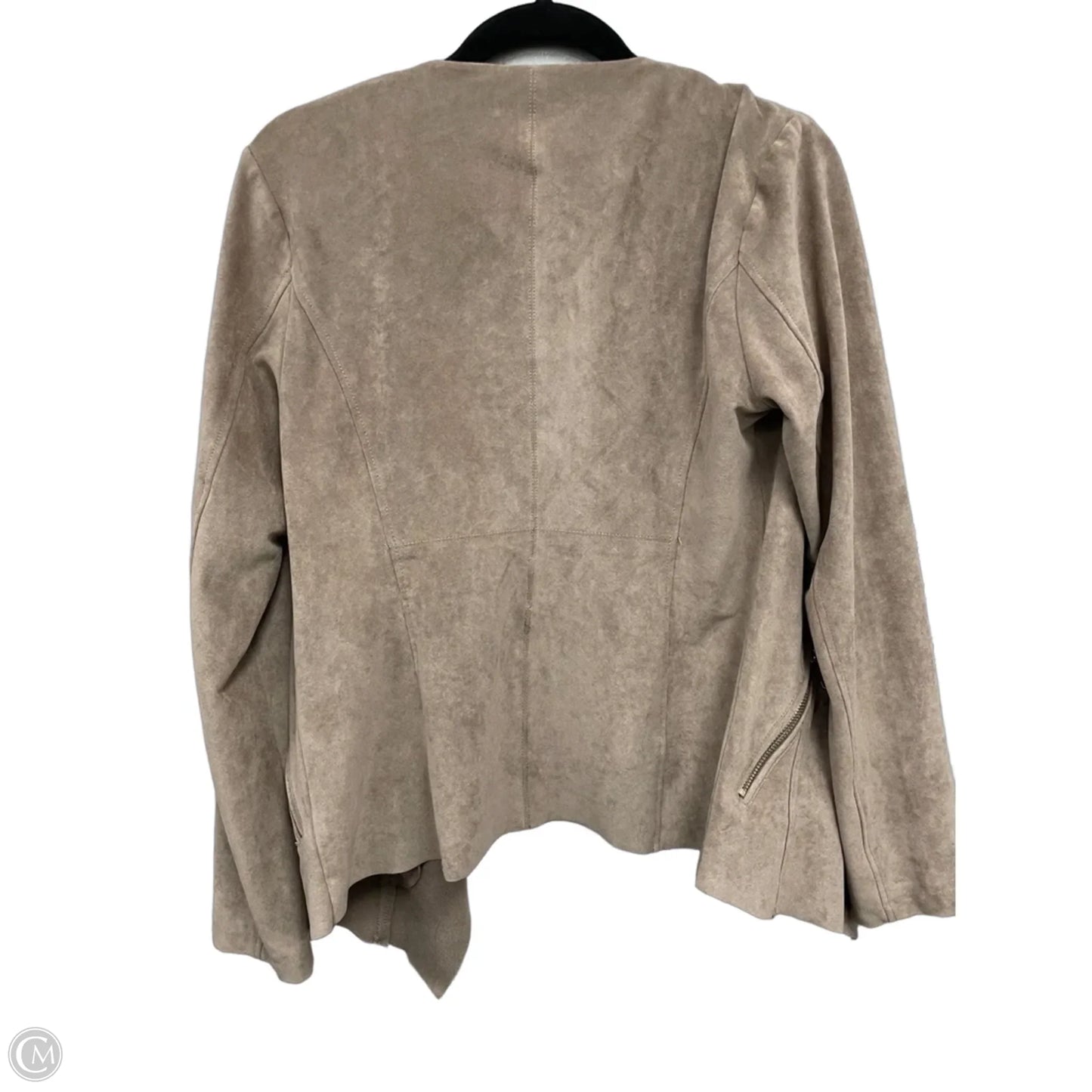 Jacket Other By Adrienne Vittadini In Tan, Size: M