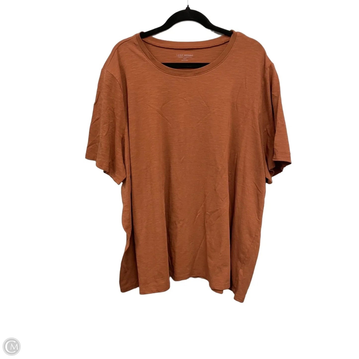 Top Short Sleeve Basic By Lane Bryant In Copper, Size: 4x