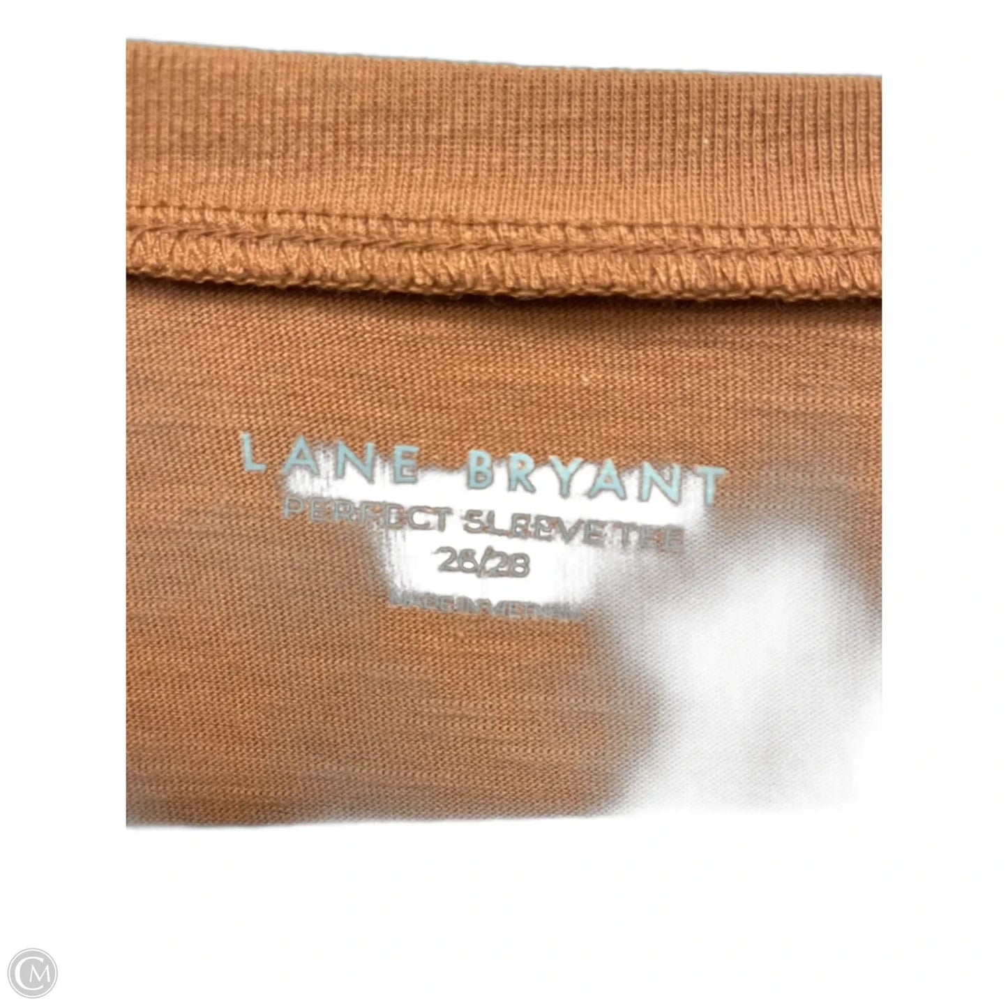 Top Short Sleeve Basic By Lane Bryant In Copper, Size: 4x