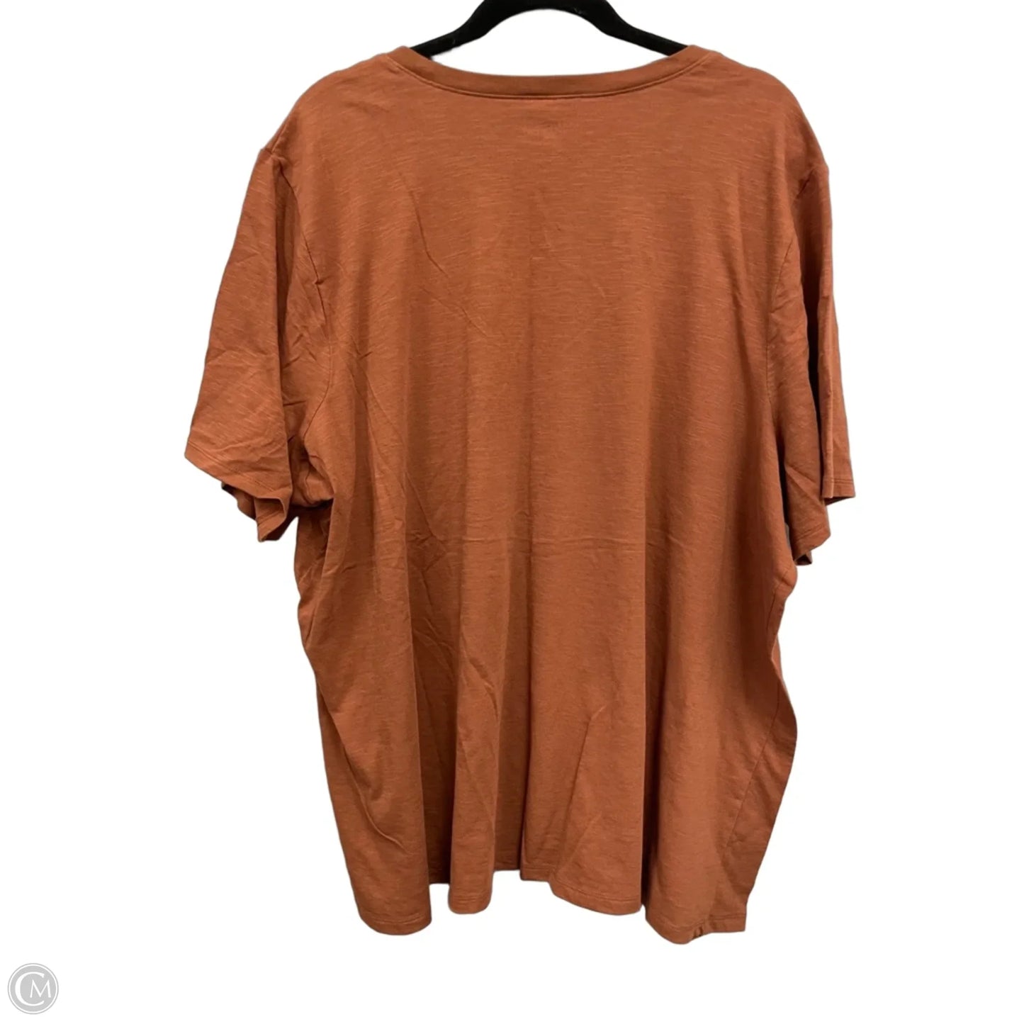 Top Short Sleeve Basic By Lane Bryant In Copper, Size: 4x
