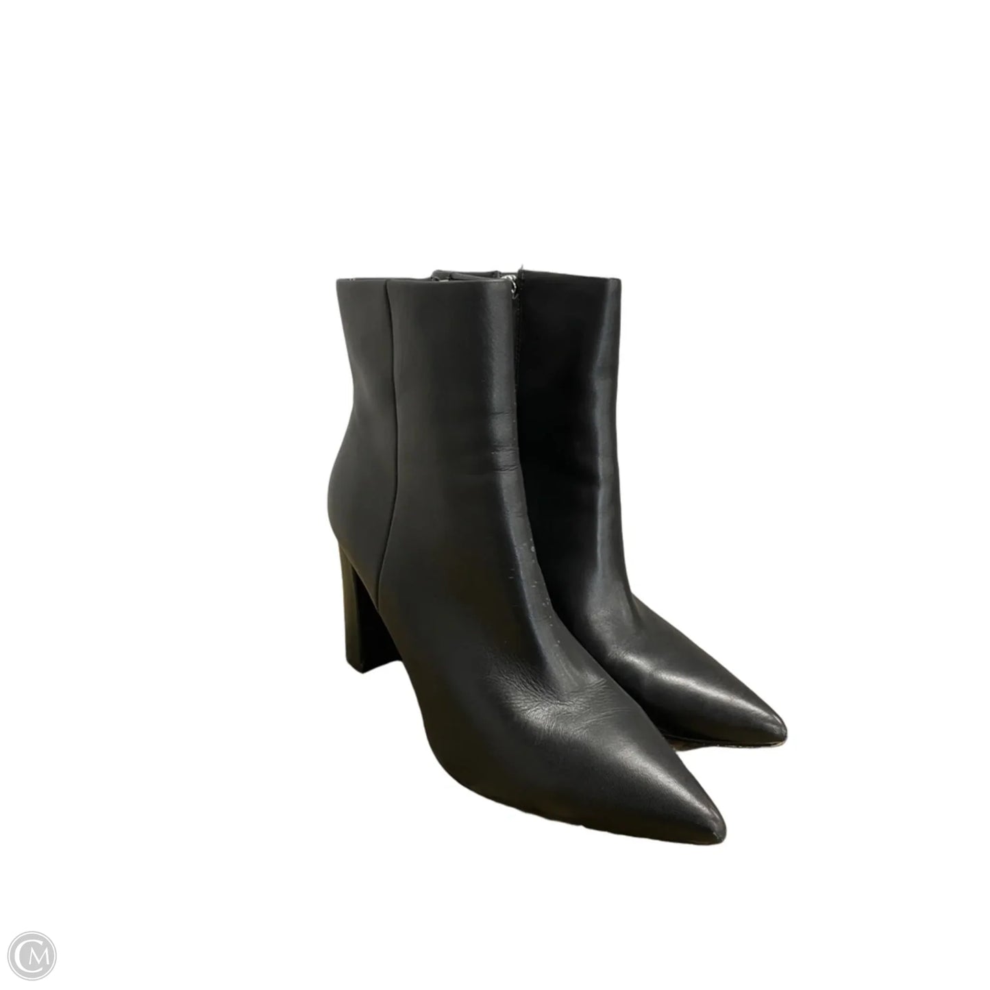 Boots Ankle Heels By Marc Fisher In Black, Size: 8.5