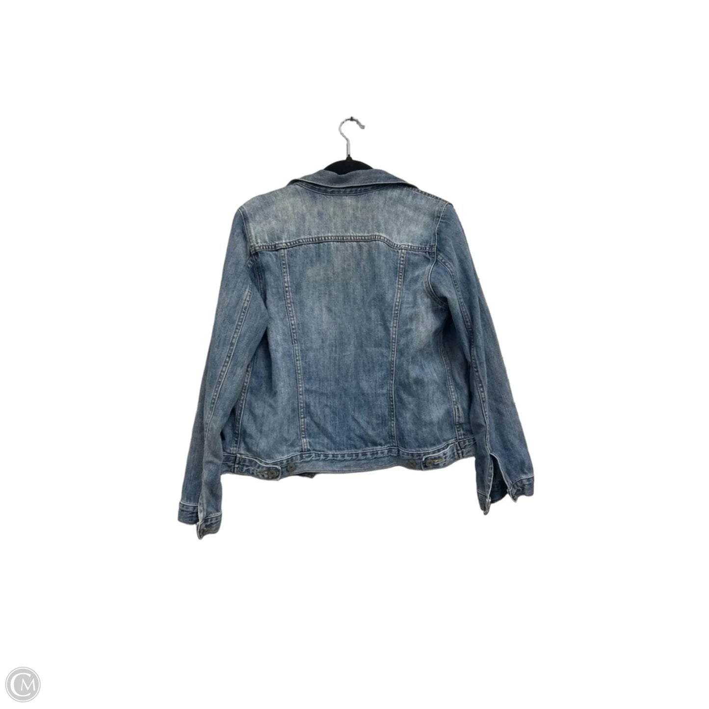 Jacket Denim By Gap In Blue, Size: L