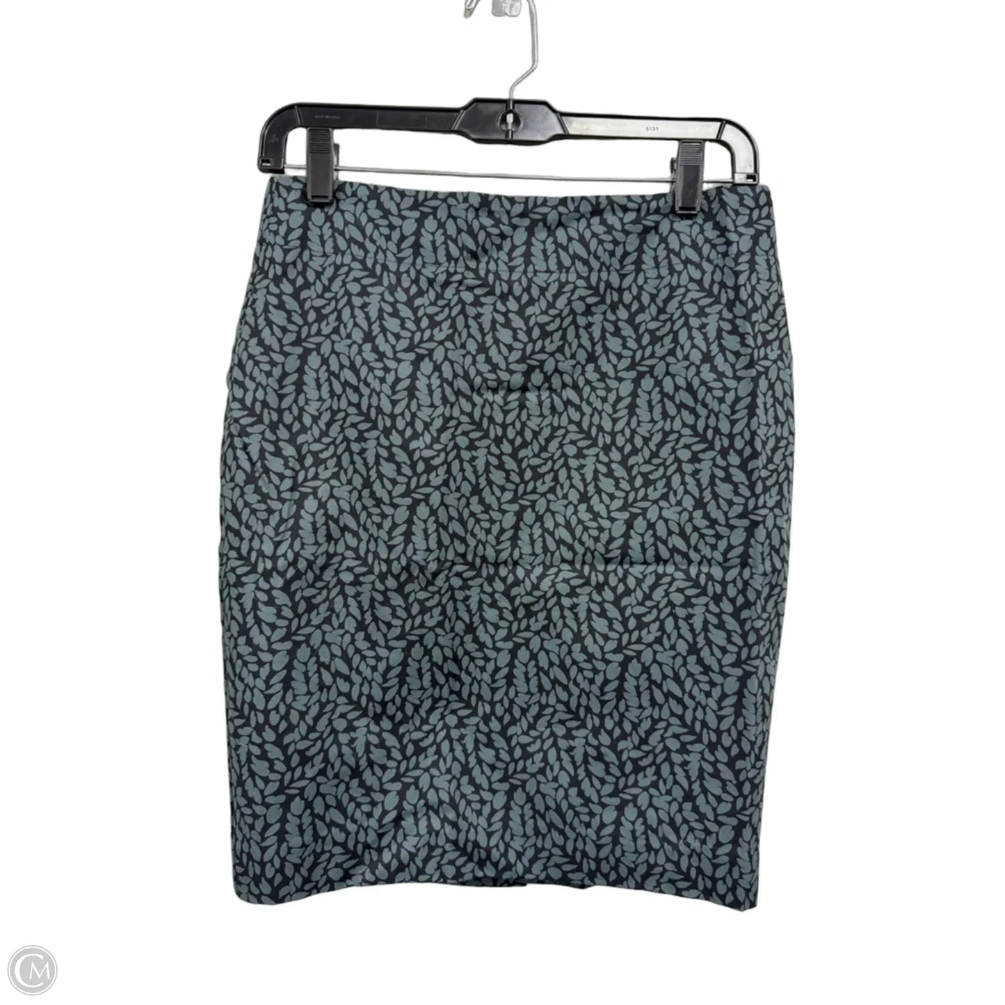 Skirt Mini & Short By Loft In Black & Grey, Size: 2p