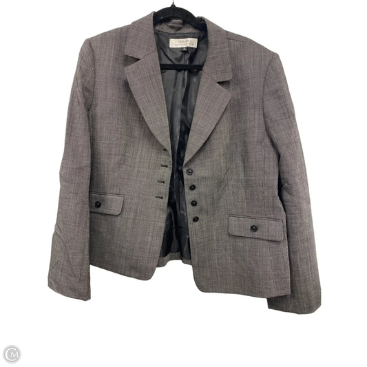 Blazer By Tahari In Black & Cream, Size: 18