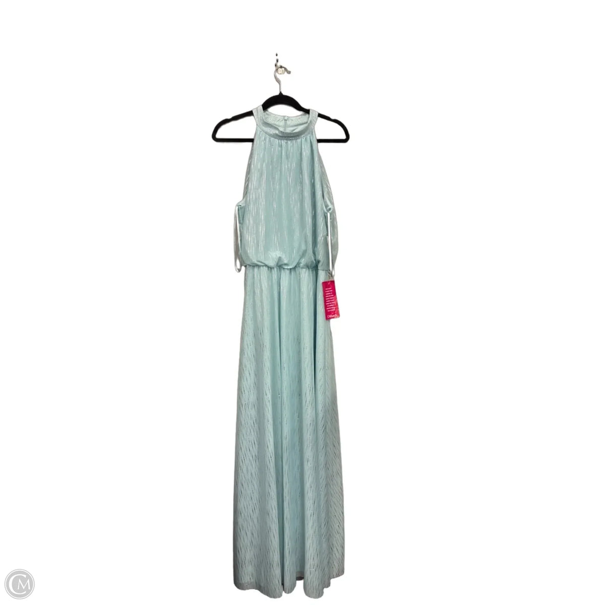 jessica howard long dresses Dress Party By In Blue & Silver, Size: 14 slim dress Summer Salad Dressings You'll Zip Back Size:XL 14/16