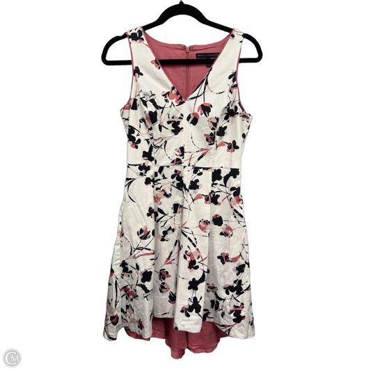 Dress Casual Short By White House Black Market In Black & Pink, Size: 6p