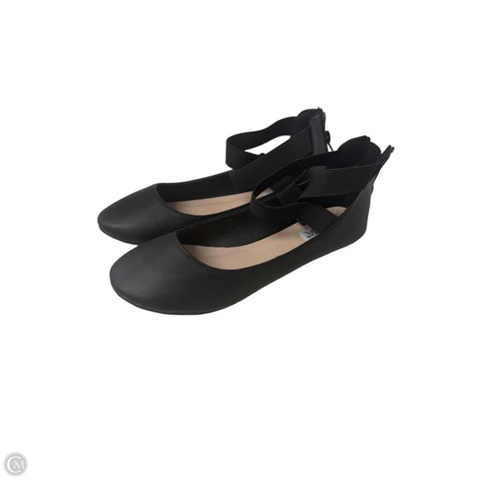 Shoes Flats By Anna In Black, Size: 7.5