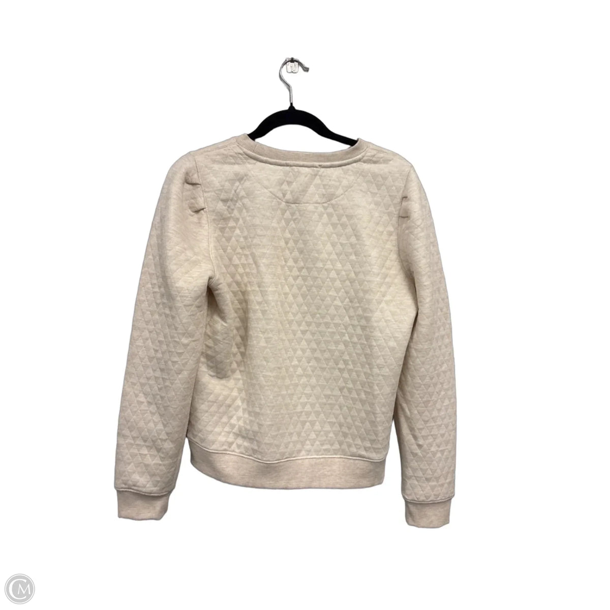 Sweatshirt Crewneck By Workshop In Tan, Size: L