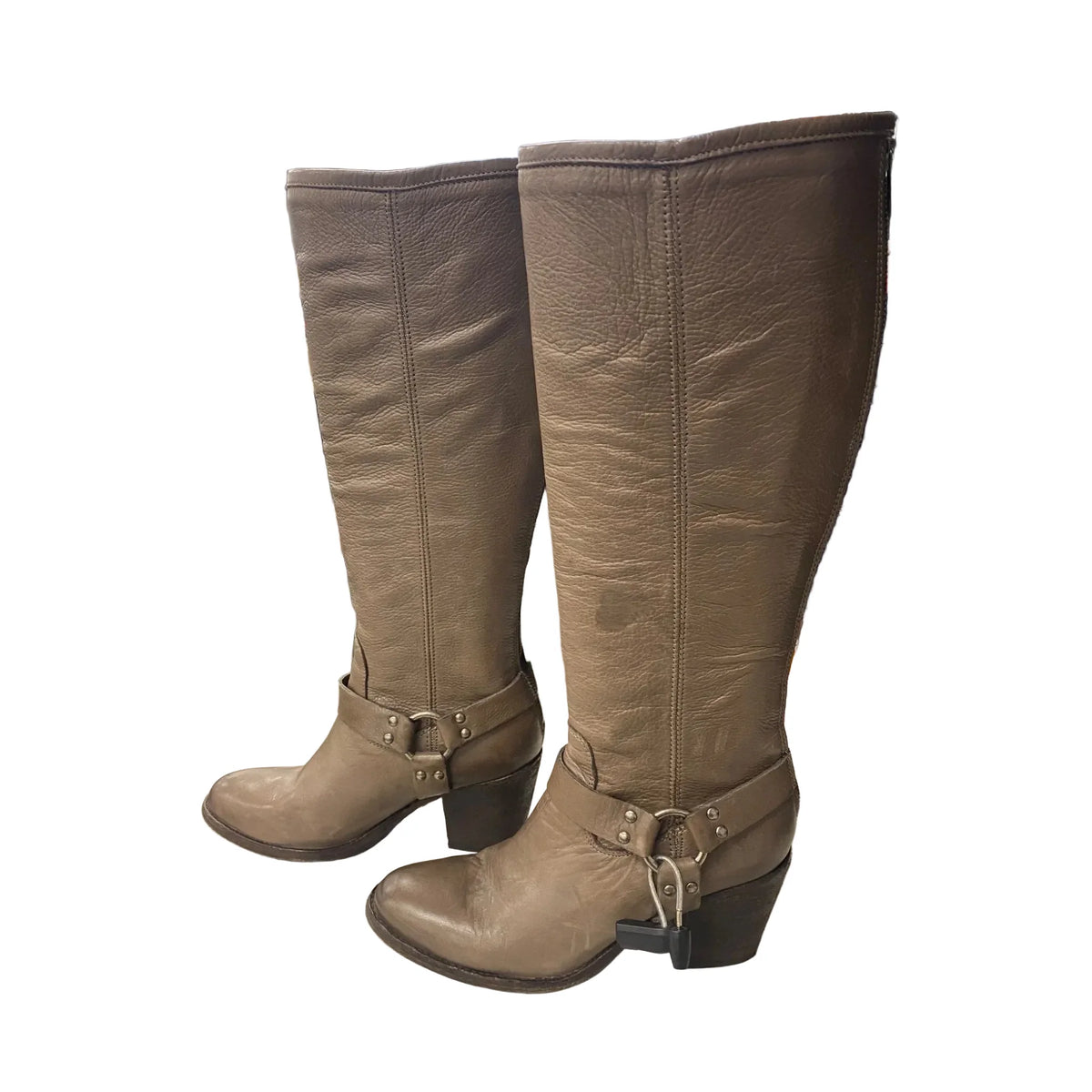 Boots Designer By Frye In Tan, Size: 10