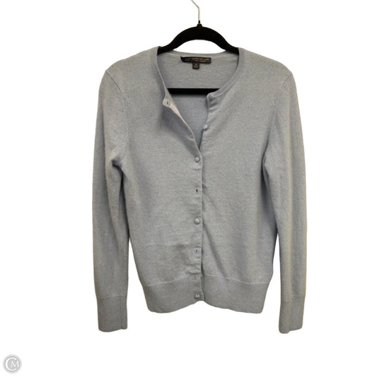 Sweater Cardigan By Brooks Brothers In Blue, Size: M