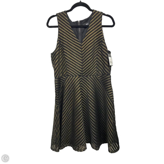 Dress Party Short By Mossimo In Black & Gold, Size: L