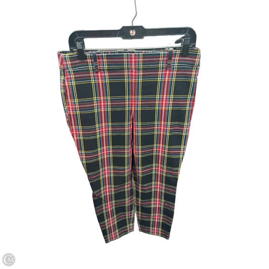 Pants Other By J. Crew In Black & Red, Size: 8