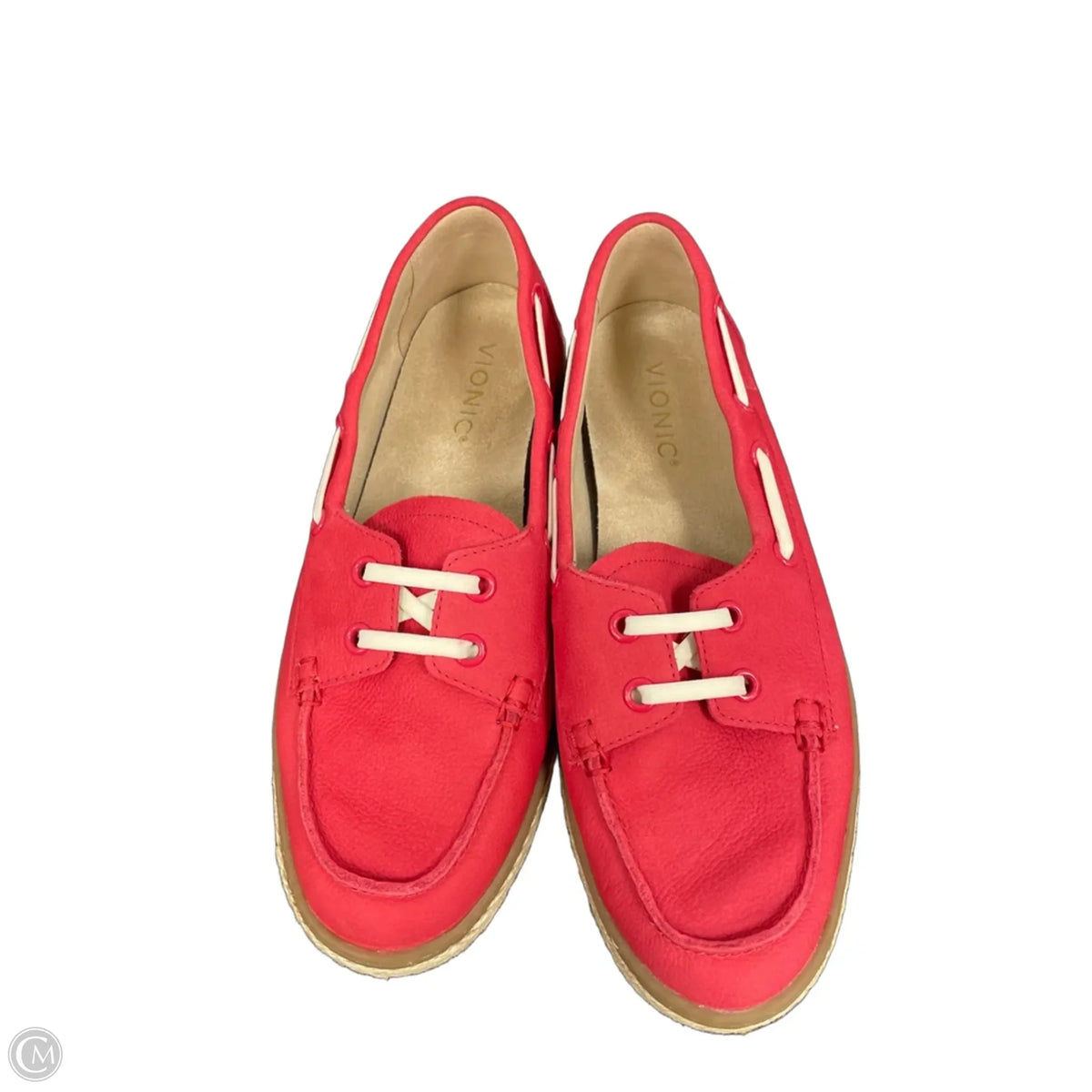Shoes Flats By Vionic In Red, Size: 7.5