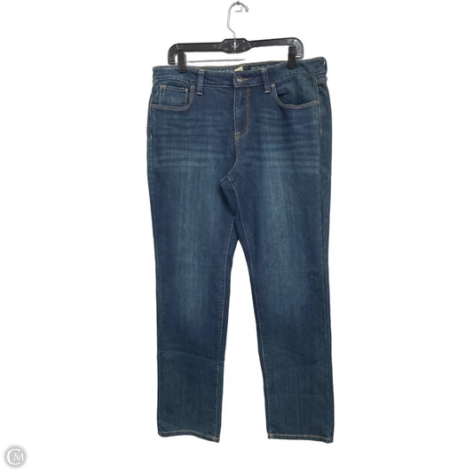 Jeans Straight By Sonoma In Blue, Size: 14