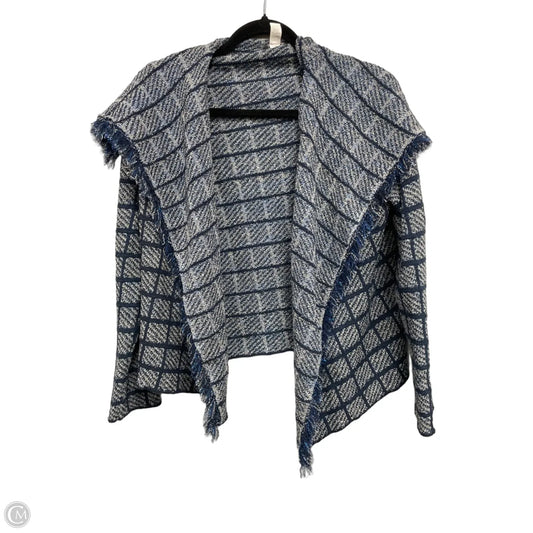 Cardigan By Kerisma In Blue & Grey, Size: L
