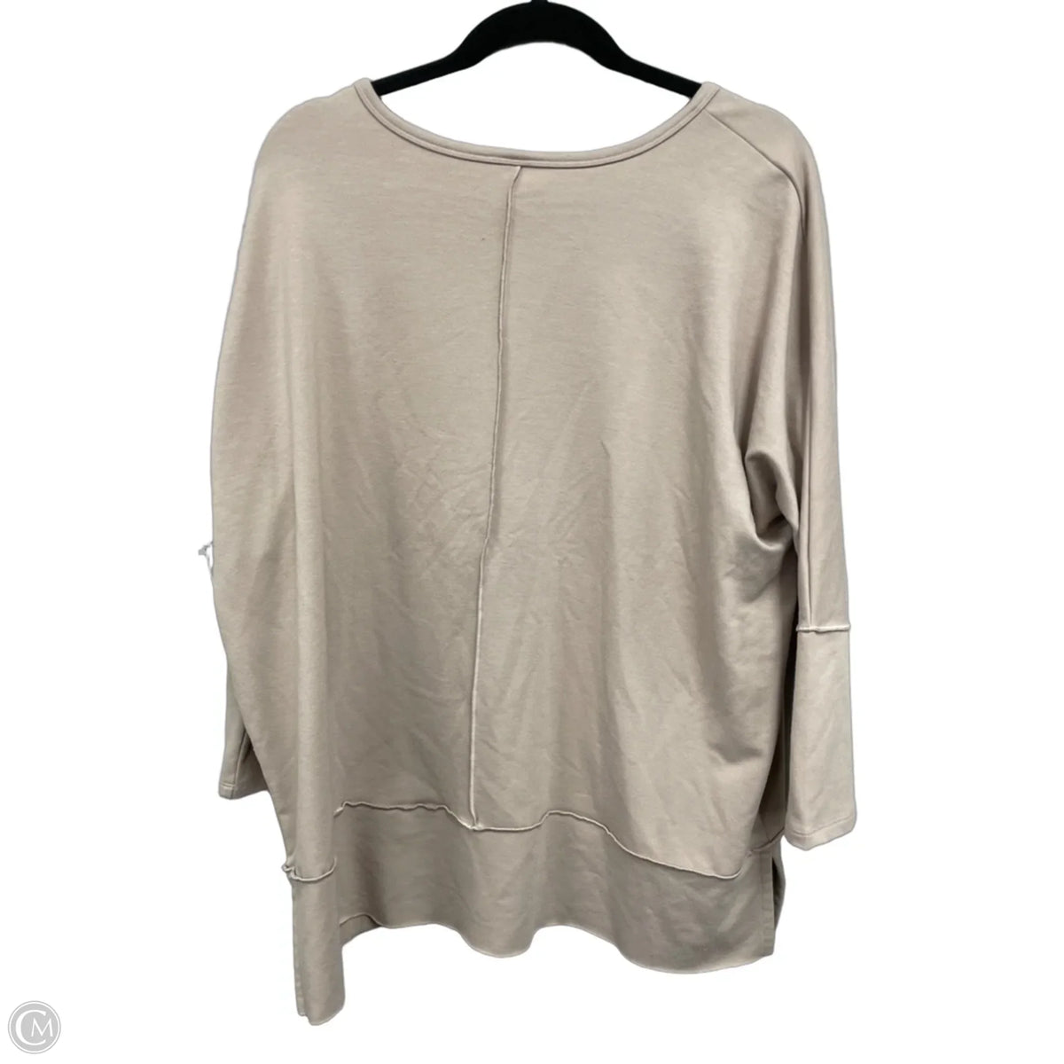 Sweatshirt Crewneck By Spanx In Tan, Size: L