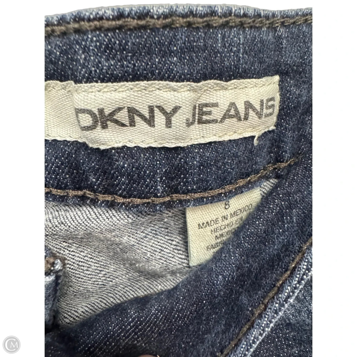 Jeans Boot Cut By Dkny In Blue, Size: 8
