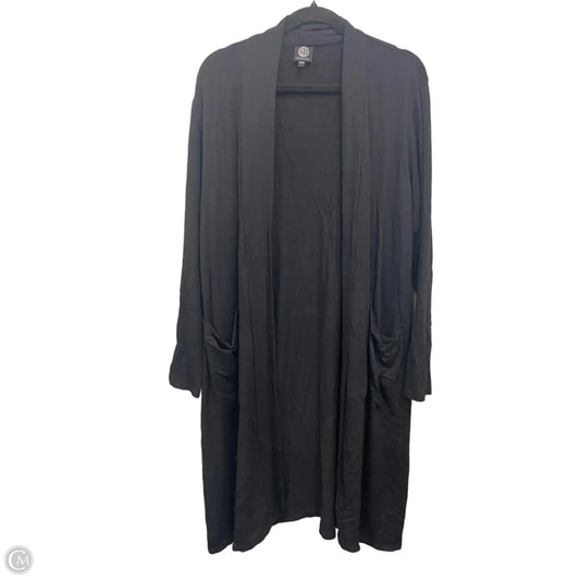 Sweater Cardigan By Bobeau In Black, Size: L