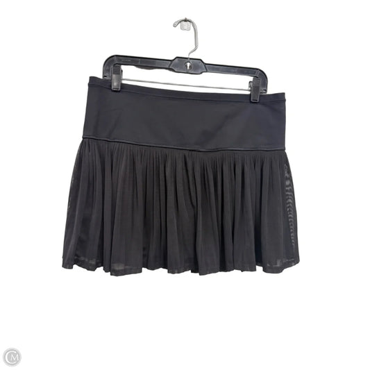 Athletic Skort By Athleta In Black, Size: L