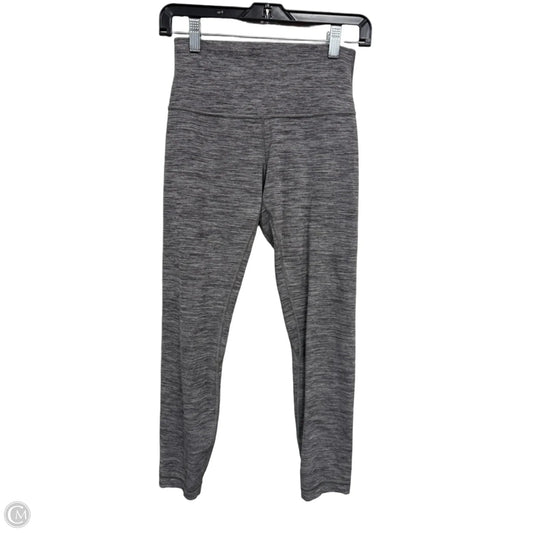 Athletic Leggings By Lululemon In Grey, Size: 6