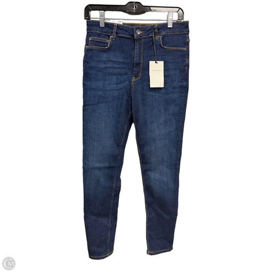 Jeans Skinny By Zara In Blue, Size: 8