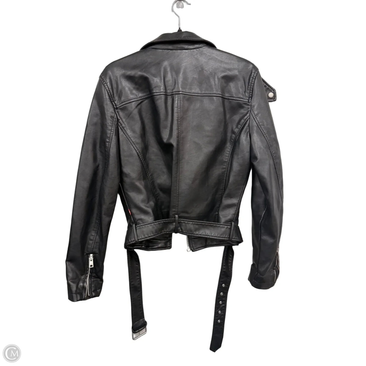 Jacket Moto By Levis In Black, Size: L