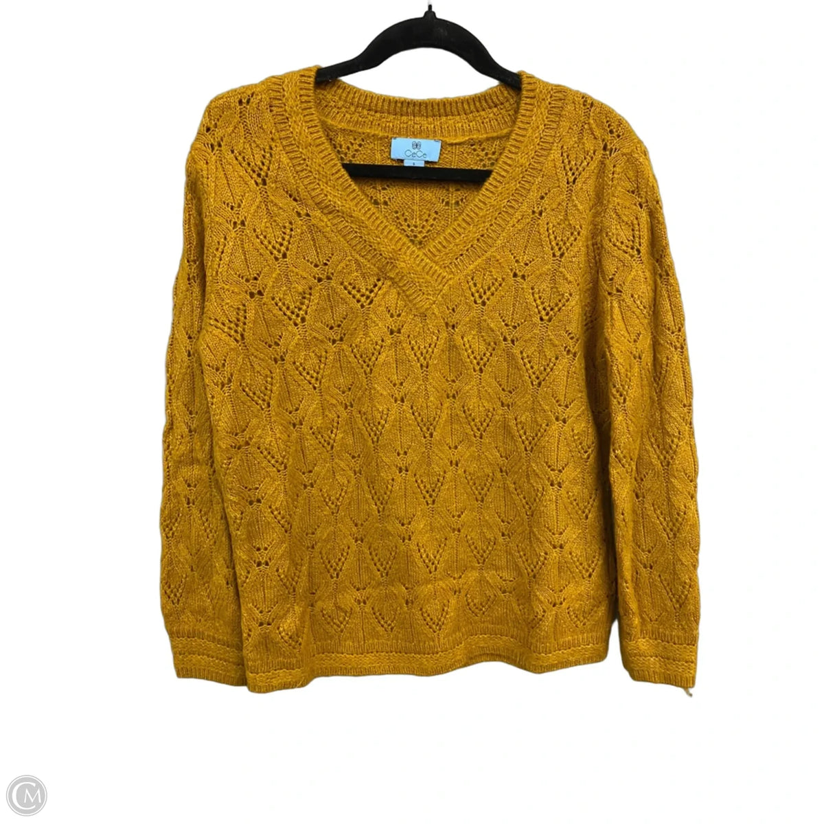 Sweater By Cece In Gold, Size: S