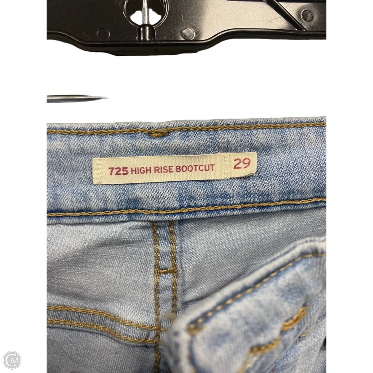 Jeans Boot Cut By Levis In Blue, Size: 8