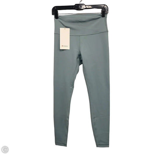 Athletic Leggings By Lululemon In Green, Size: 8
