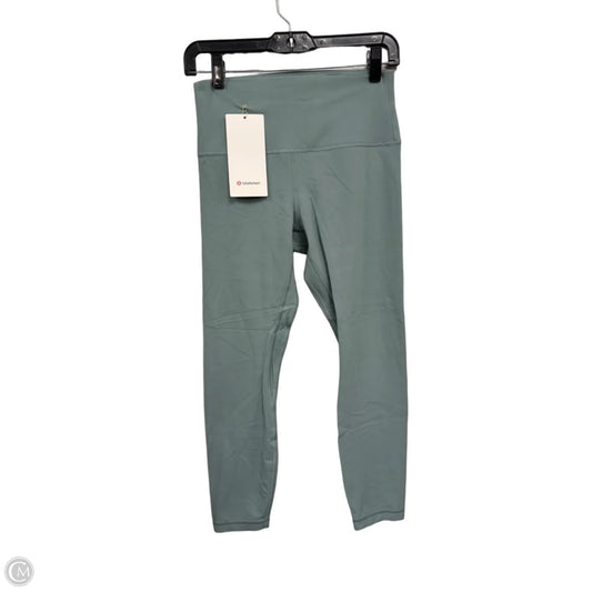 Athletic Leggings By Lululemon In Green, Size: 8