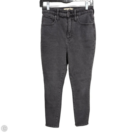 Jeans Skinny By Madewell In Grey, Size: 2p