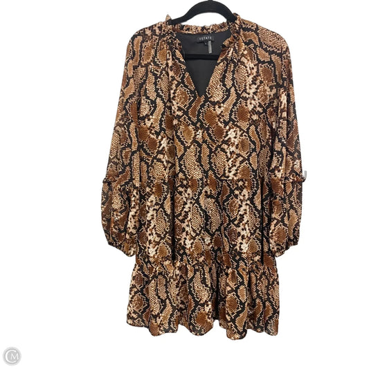 Dress Casual Short By 1.state In Black & Brown, Size: L