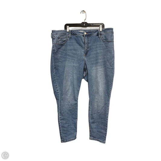 Jeans Skinny By Ava & Viv In Blue, Size: 24