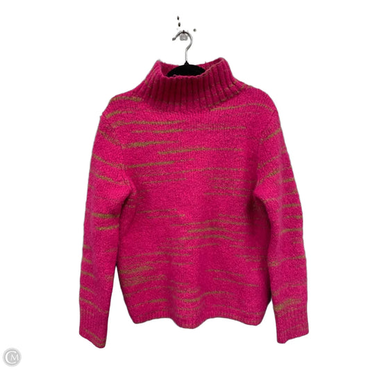 Sweater By Banana Republic In Pink & Tan, Size: S