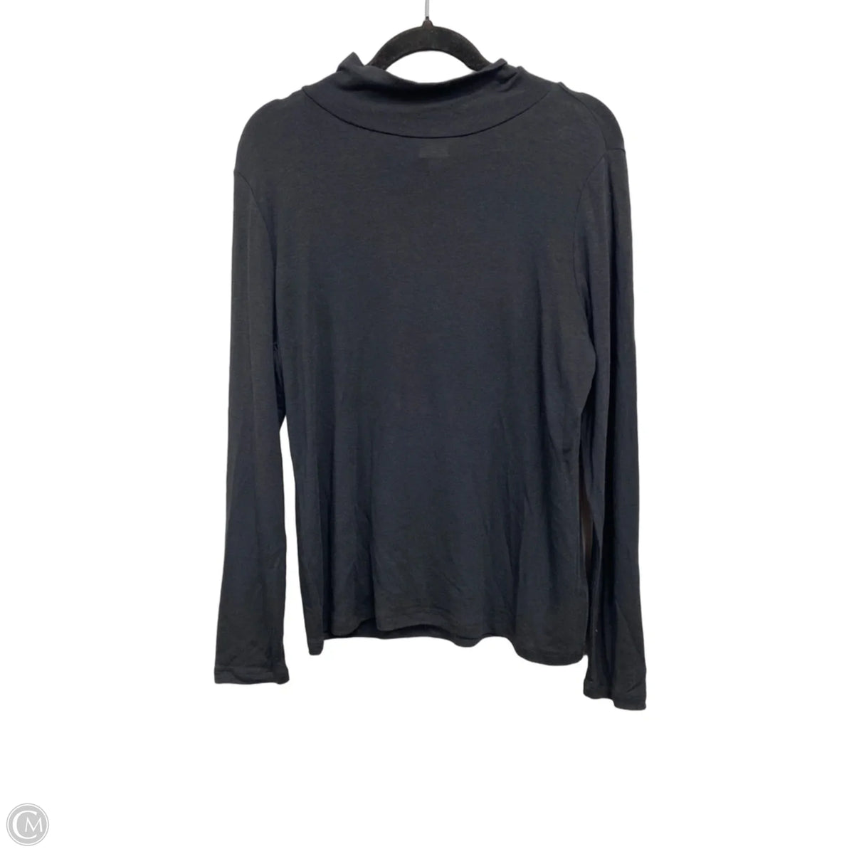 Top Long Sleeve Basic By A New Day In Black, Size: L