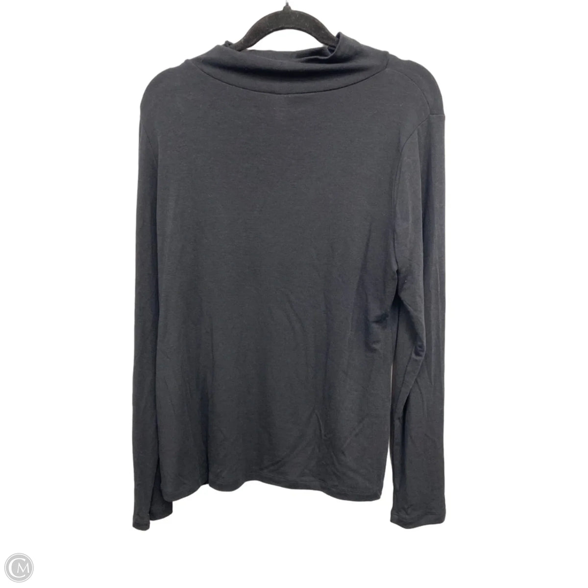 Top Long Sleeve Basic By A New Day In Black, Size: L