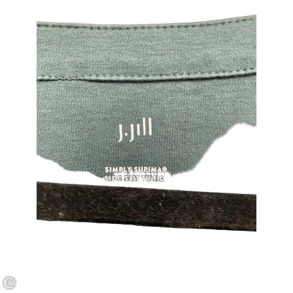Top Long Sleeve Basic By J. Jill In Green, Size: Xs
