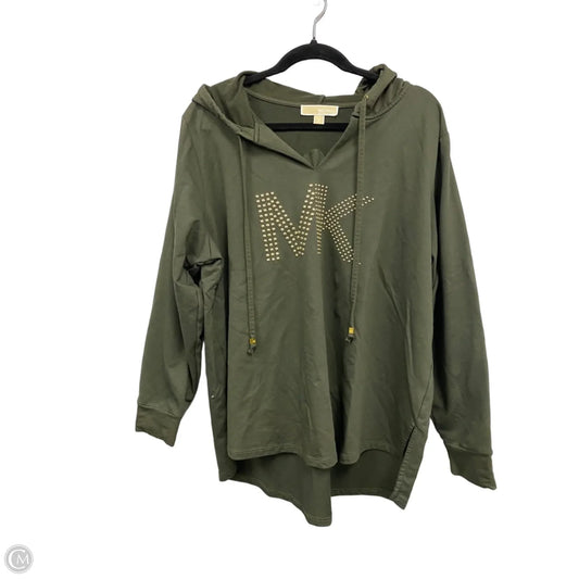 Top Long Sleeve By Michael By Michael Kors In Green, Size: 2x