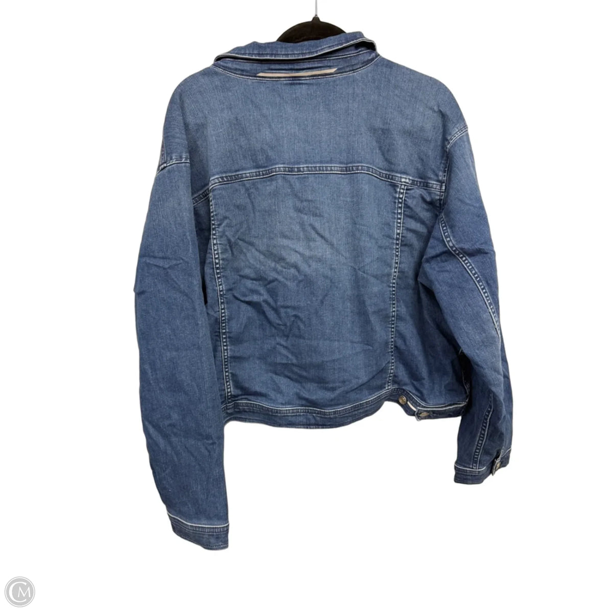 Jacket Denim By Athleta In Blue, Size: 1x