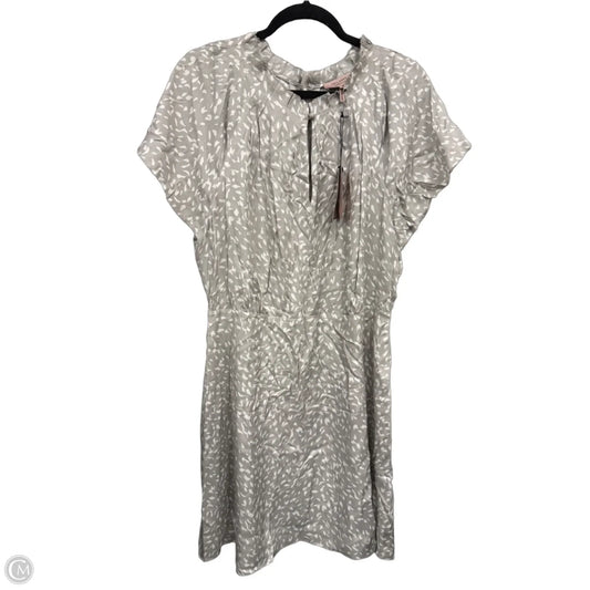 Dress Casual Short By Rebecca Taylor In Grey & White, Size: 16