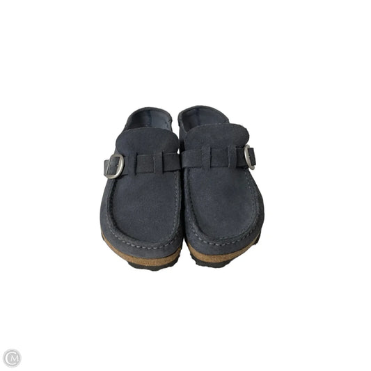 Shoes Flats By Birkenstock In Blue, Size: 5
