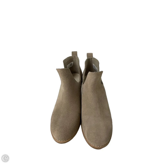 Boots Ankle Heels By Toms In Tan, Size: 6