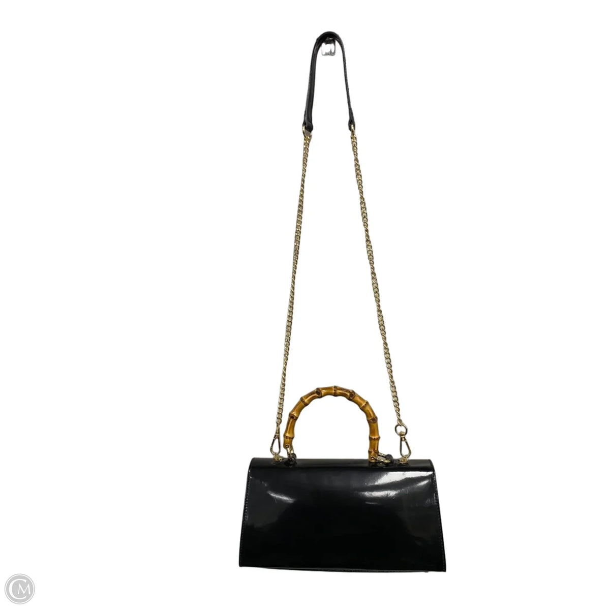 Handbag Leather By Cma, Size: Medium
