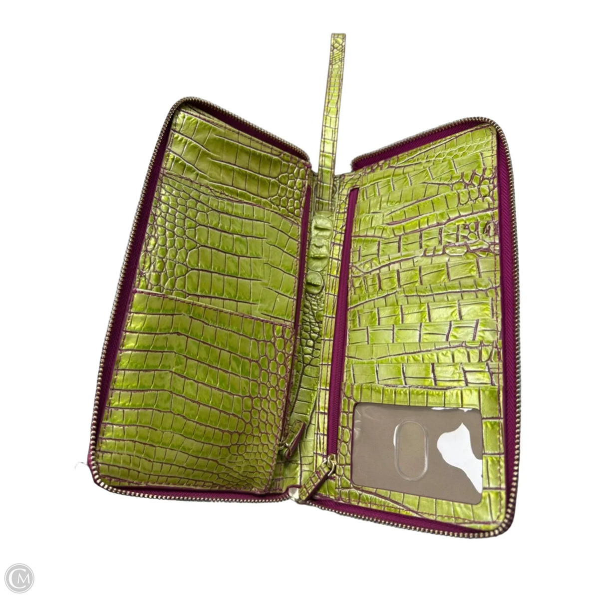 Wristlet Designer By Brahmin, Size: Large
