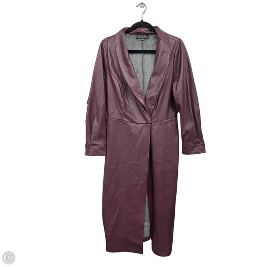 Dress Casual Midi By Eloquii In Purple, Size: 16