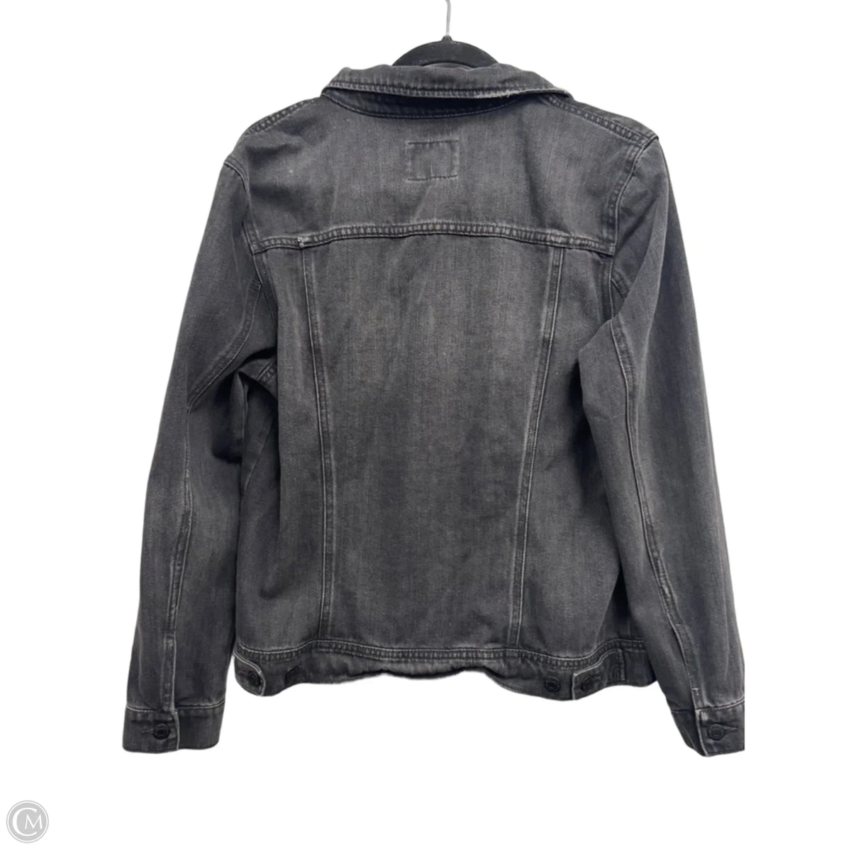 Jacket Denim By Old Navy In Black, Size: L